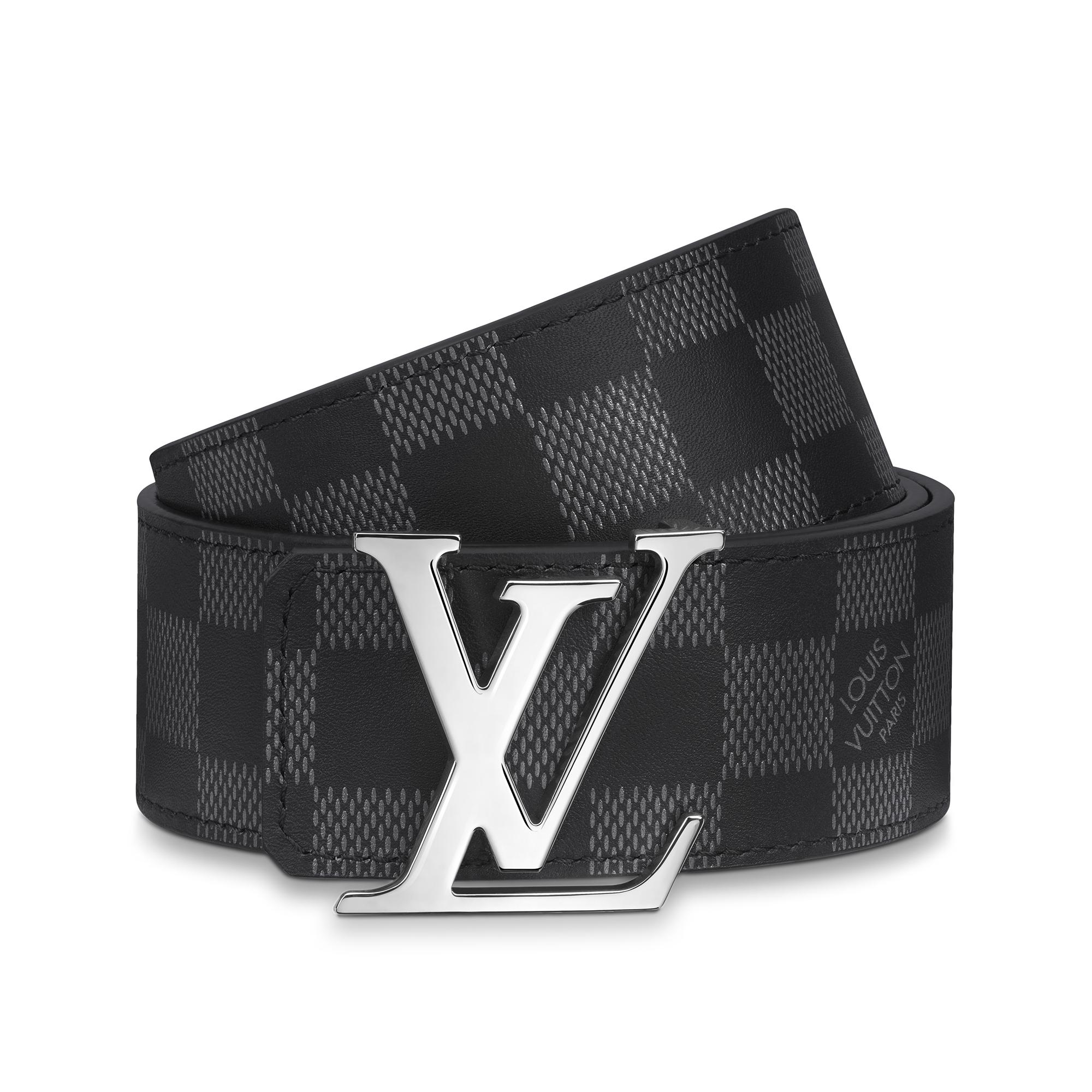 LV Initiales 40mm Reversible Belt Damier Infini in Men