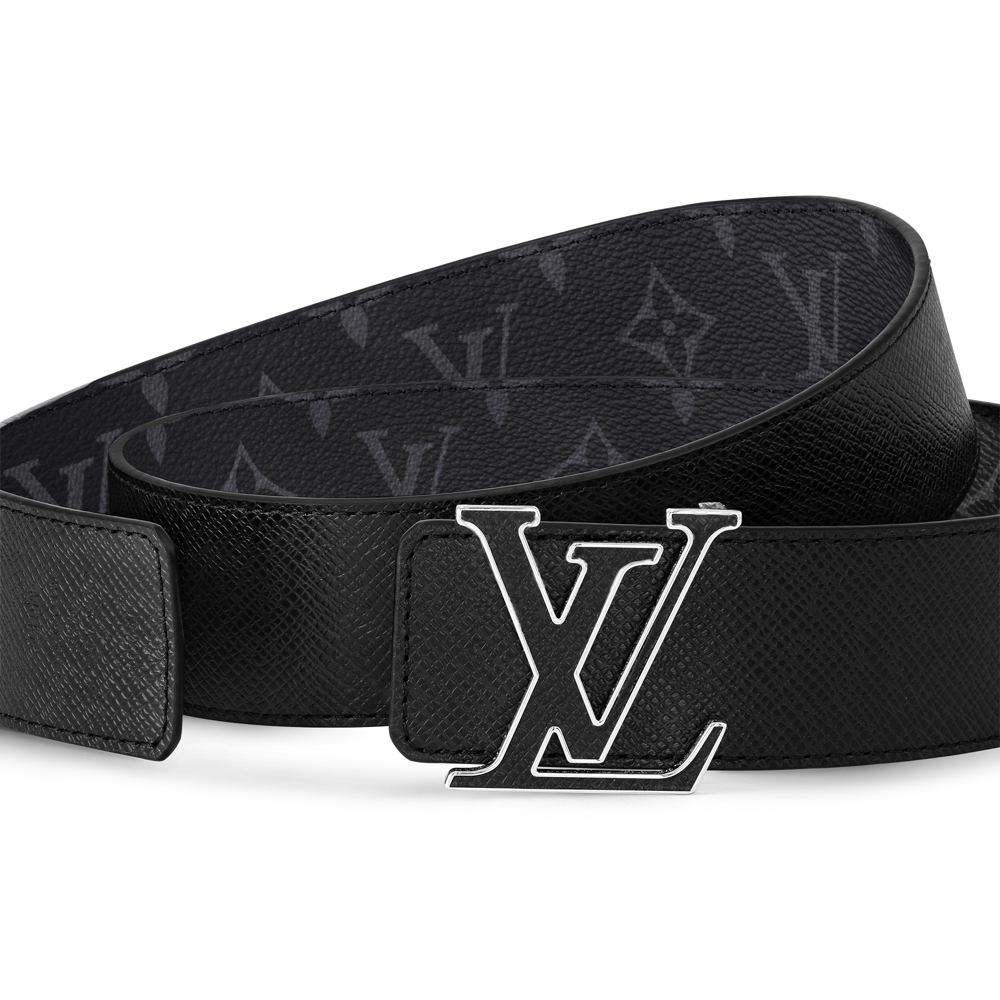 LV Initiales 40mm Reversible Belt Taigarama in Men