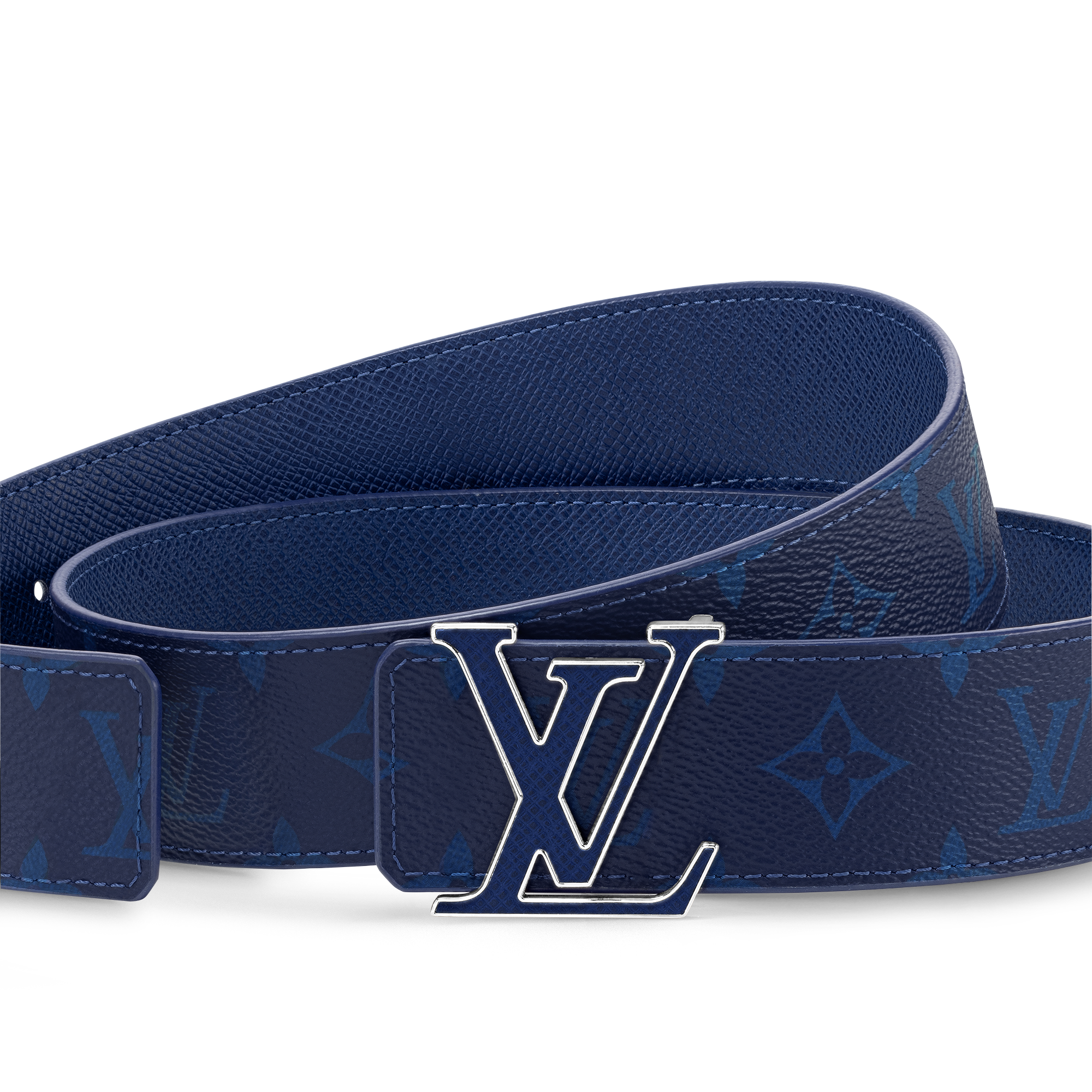LV Initiales 40mm Reversible Belt Taigarama in Men
