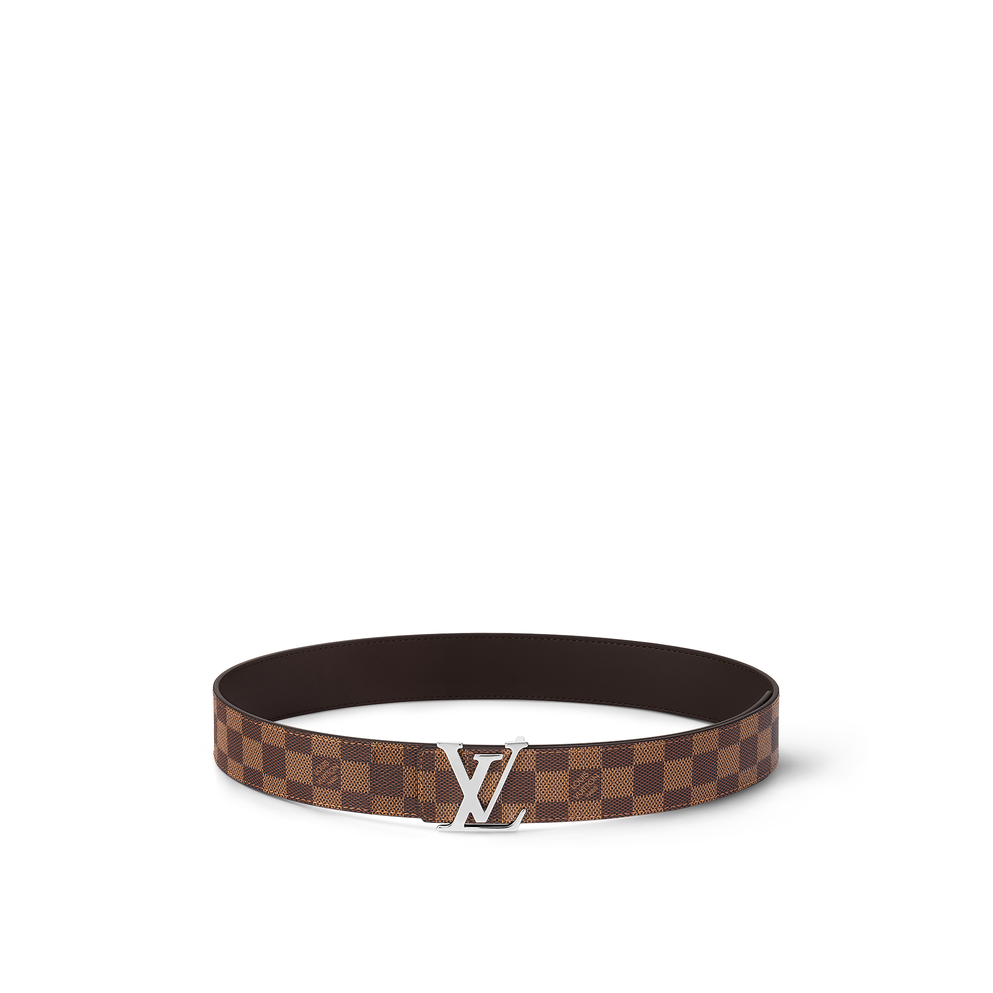 LV Initiales 40mm Reversible Belt Damier Ebene in Men