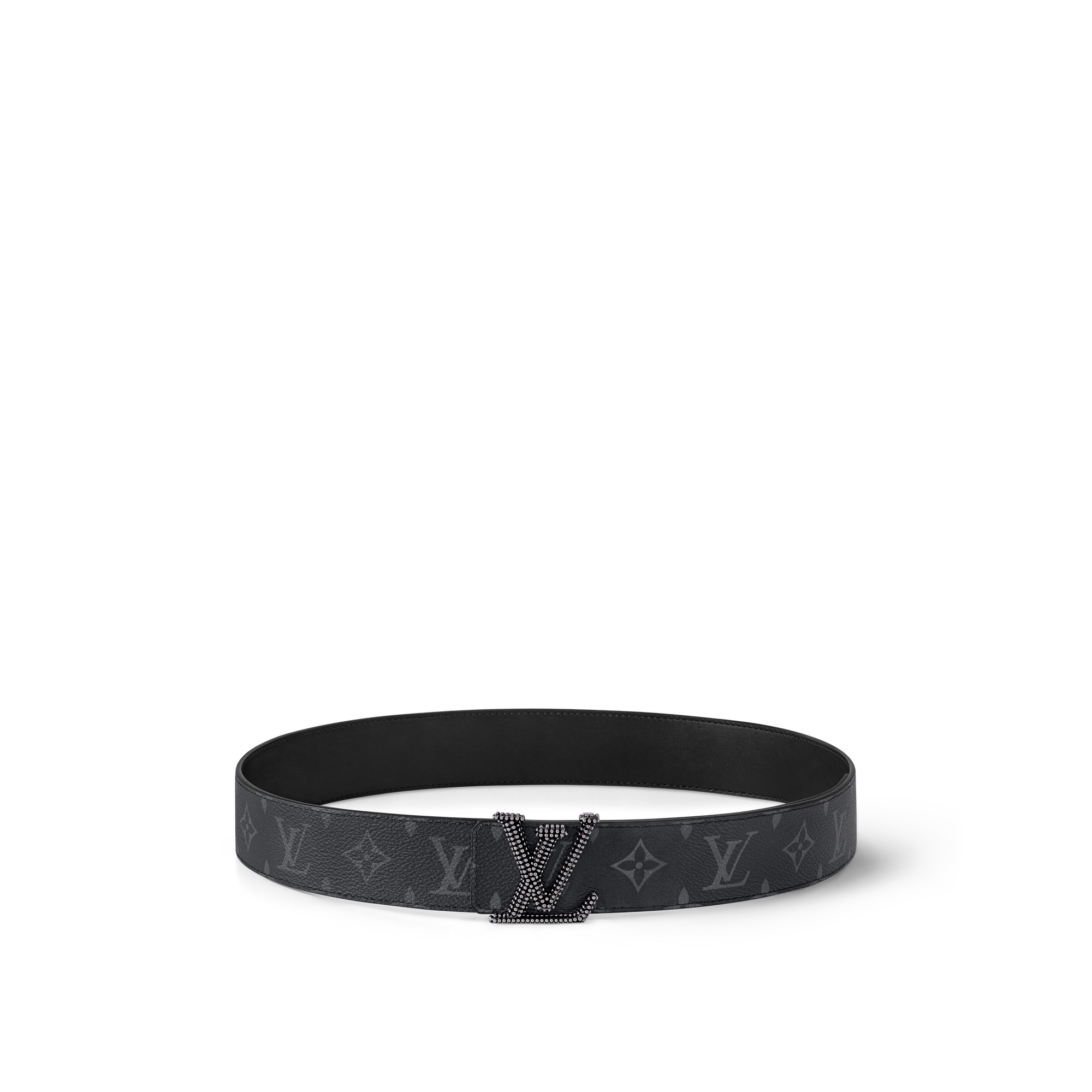 LV Initiales Studs 40mm Reversible Belt Monogram Eclipse in Men