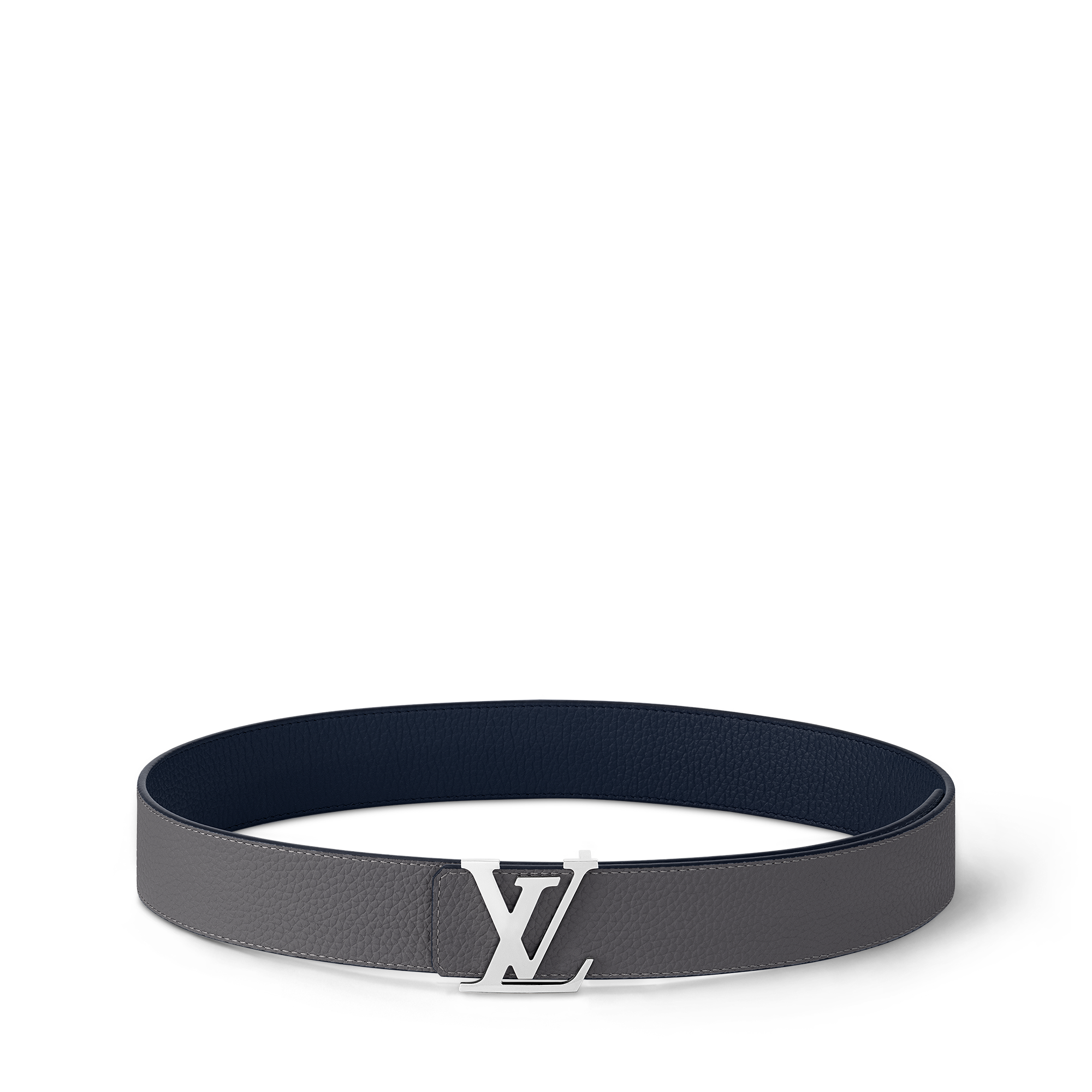 LV Initiales Taurillon 40mm Reversible Belt Taurillon in Men