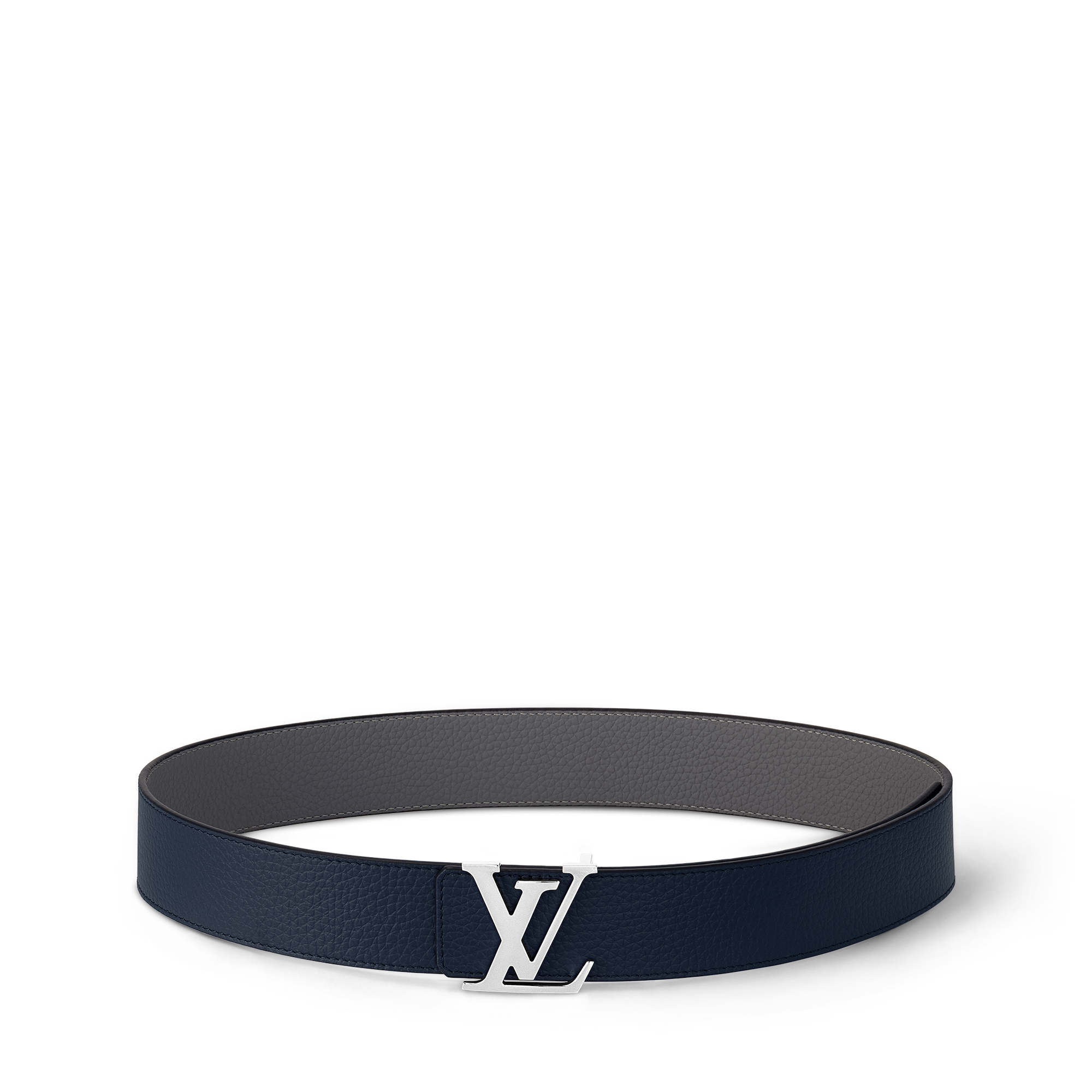 LV Initiales Taurillon 40mm Reversible Belt Taurillon in Men