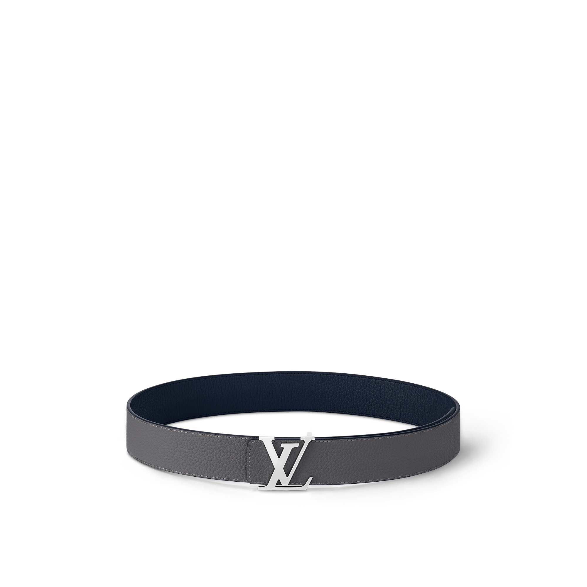 LV Initiales Taurillon 40mm Reversible Belt Taurillon in Men