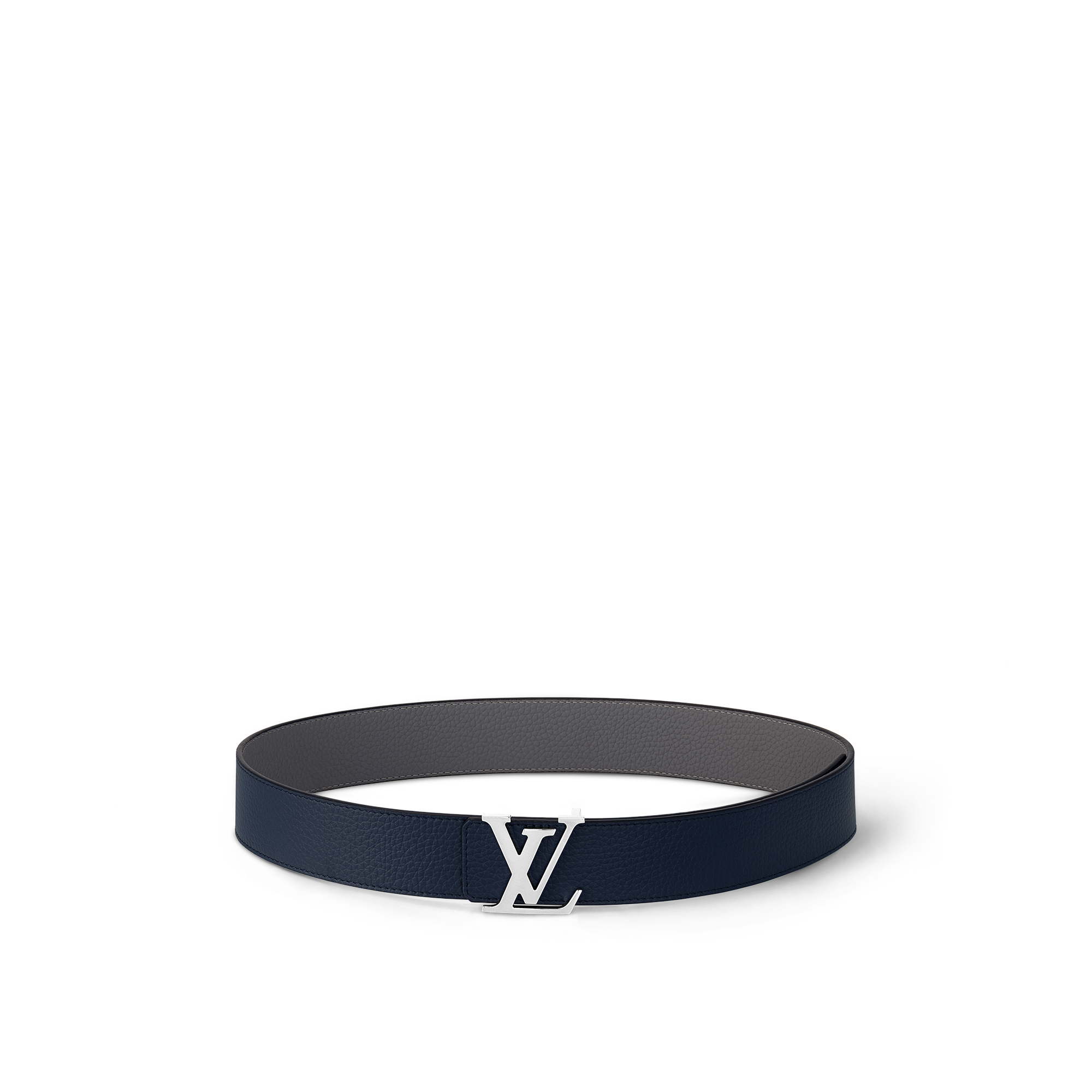 LV Initiales Taurillon 40mm Reversible Belt Taurillon in Men