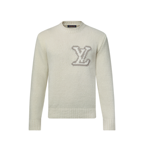 LV Intarsia Crewneck in Men's Ready-to-Wear All Ready-to-Wear collections by Louis Vuitton (Product zoom)