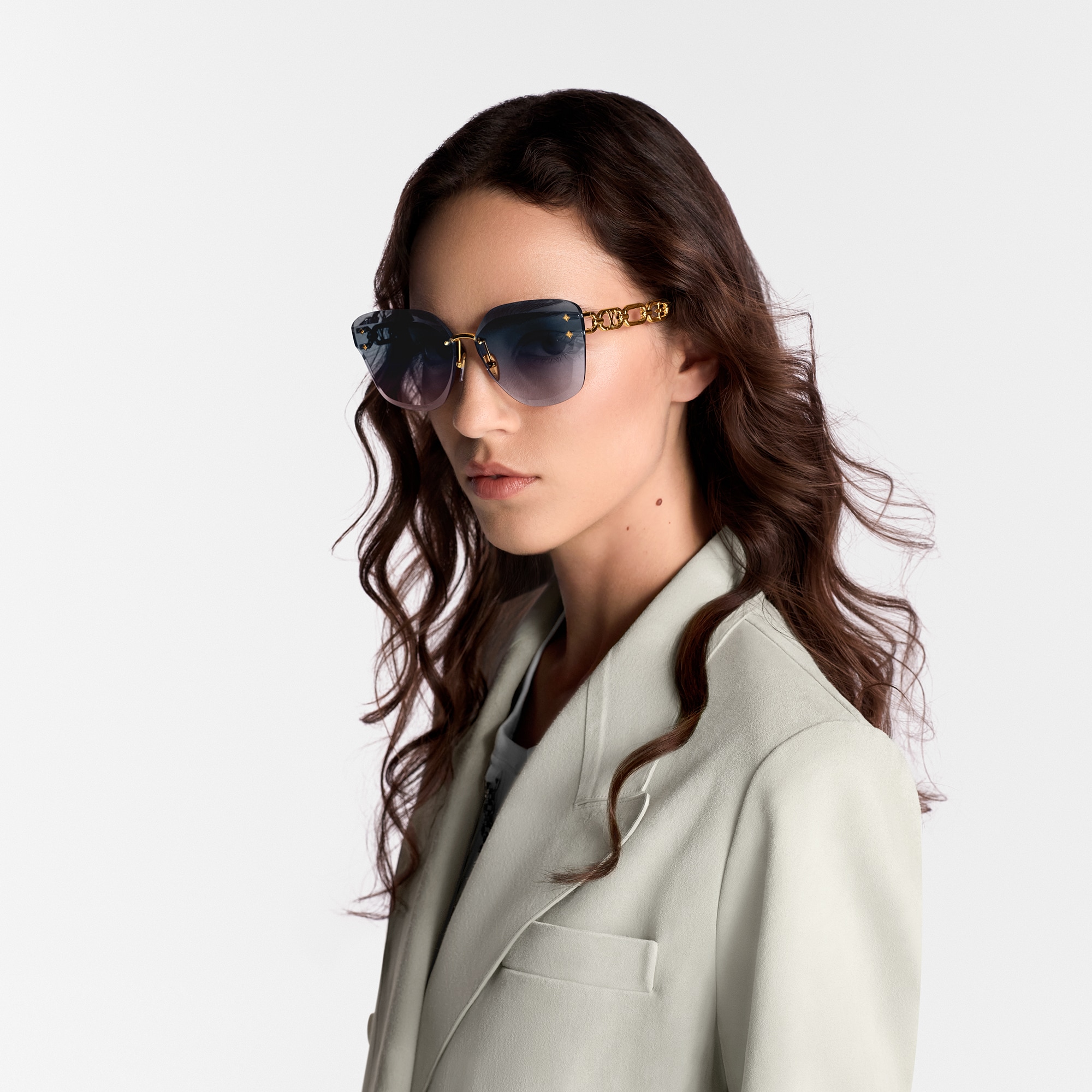 LV Jewel Cat Eye Sunglasses . in Women