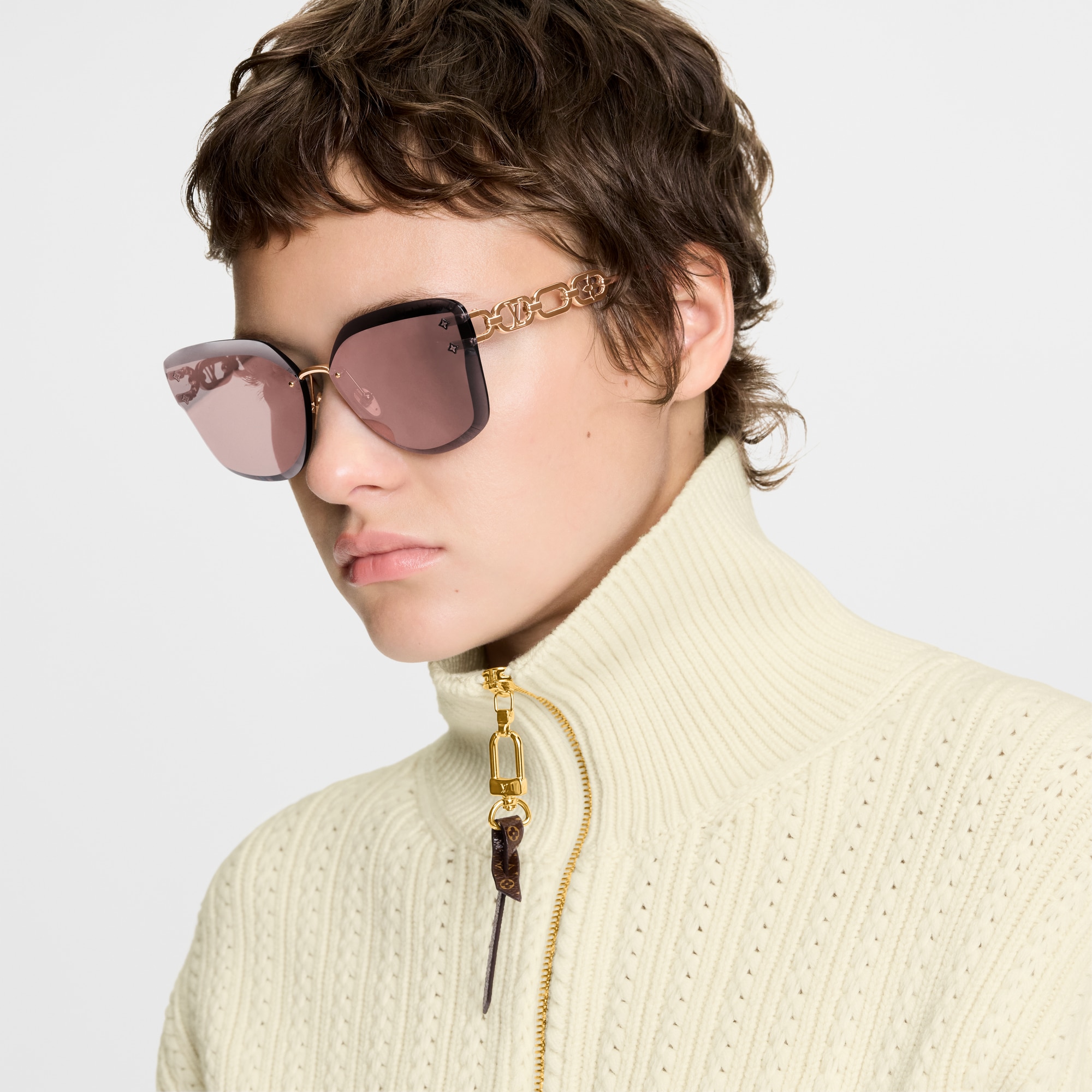 LV Jewel Cat Eye Sunglasses . in Women