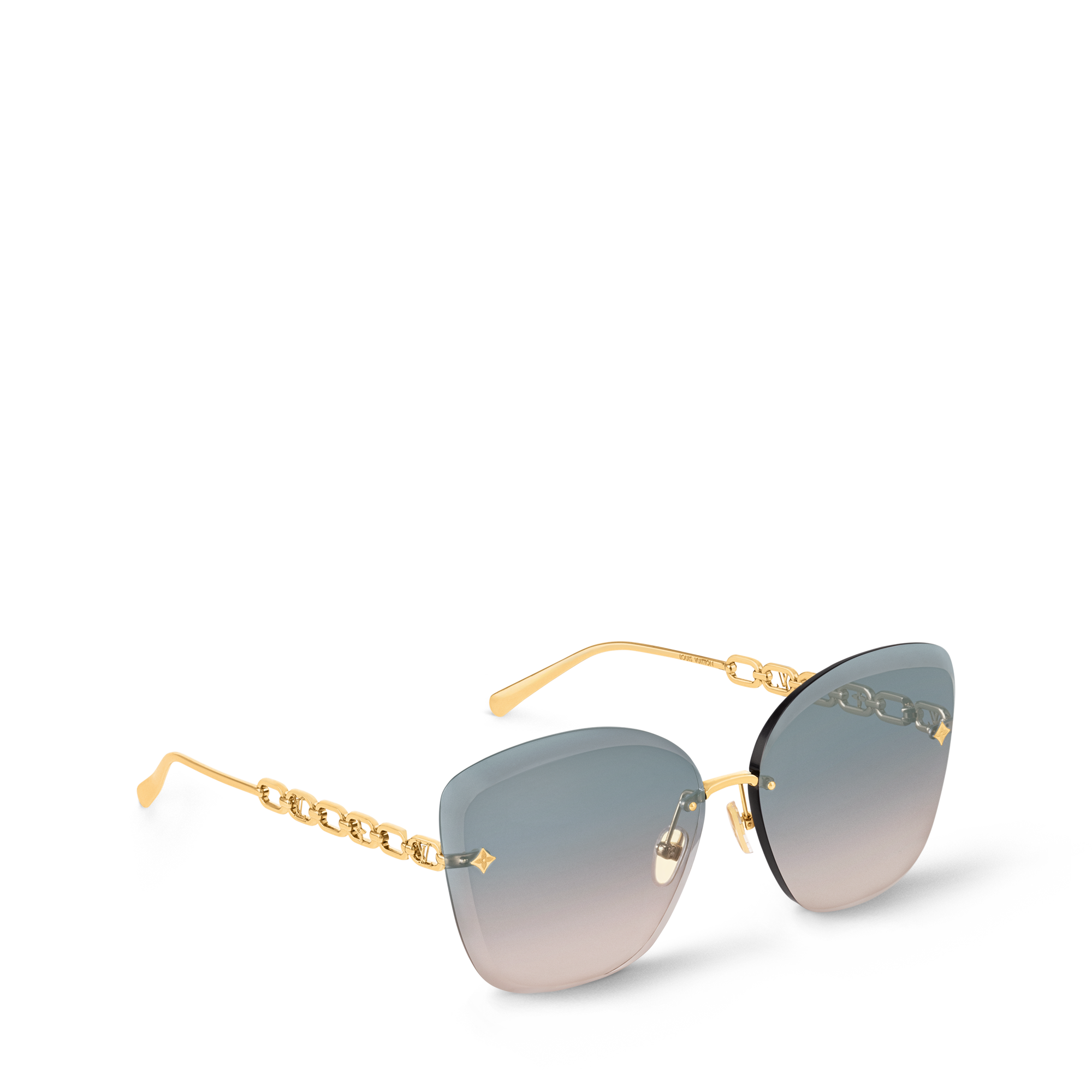 LV Jewel Round Cat Eye Sunglasses . in Women