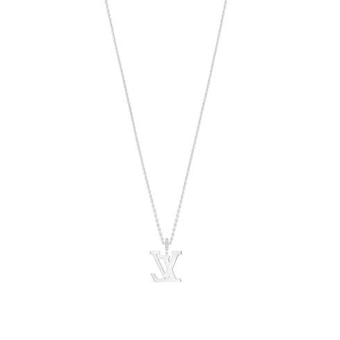LV Large Pendant, White Gold And Diamonds in Jewellery's Categories Necklaces and Pendants collections by Louis Vuitton (Product zoom)