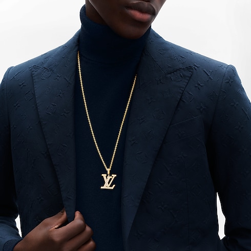 LV Large Pendant, Yellow Gold And Diamonds in Jewellery's Categories Necklaces and Pendants collections by Louis Vuitton (Product zoom)