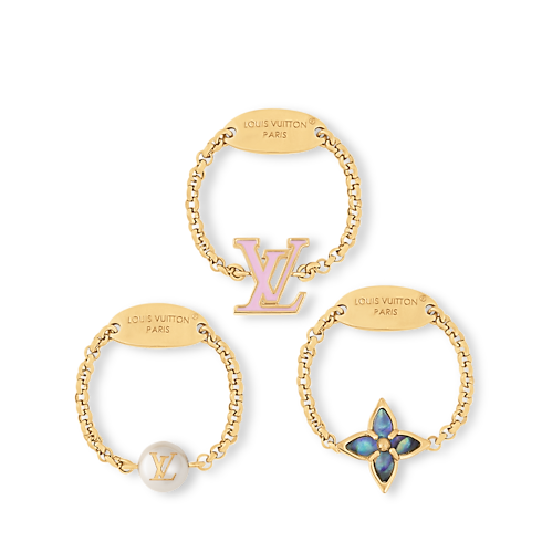LV Layer Color ring set . in Women's Fashion Jewellery All Fashion Jewellery collections by Louis Vuitton (Product zoom)
