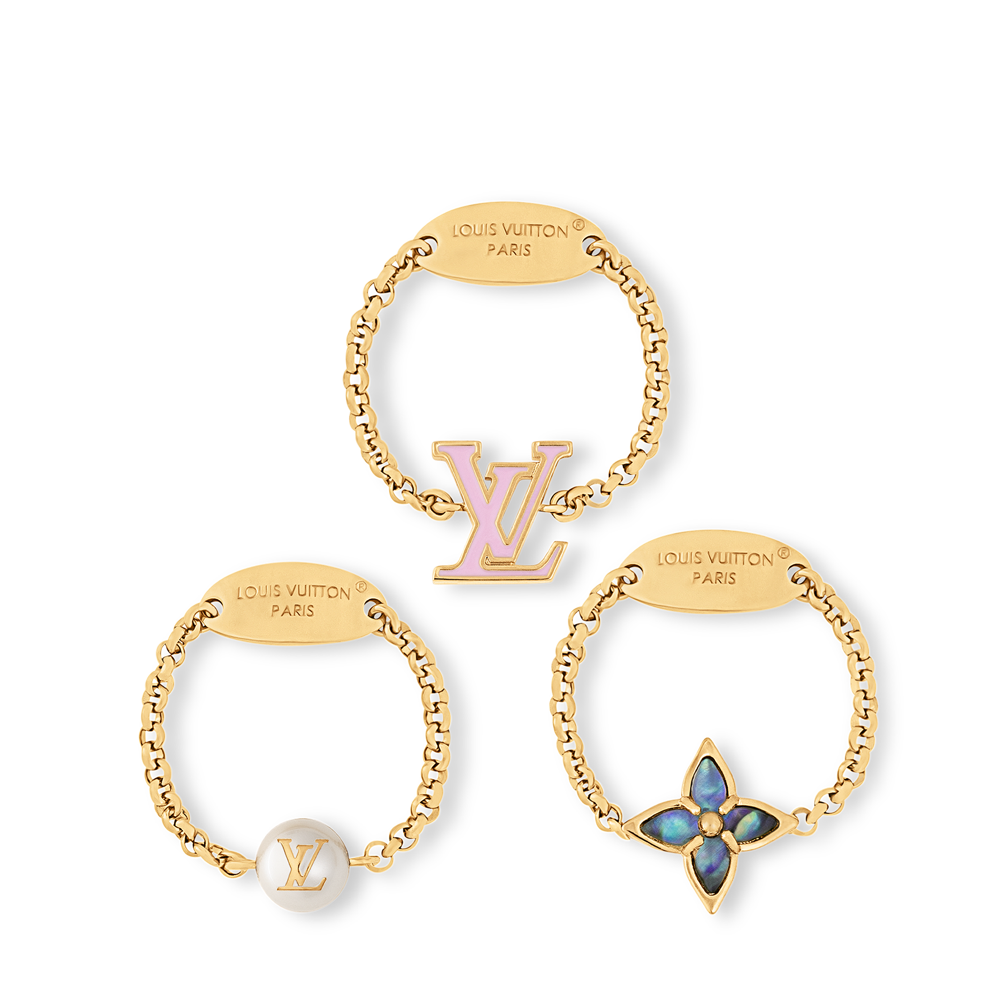 LV Layer Color ring set . in Women
