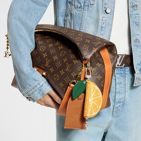 LV Lemon Bag Charm . in Men's Accessories Key Holders and Bag Charms collections by Louis Vuitton (Product zoom)