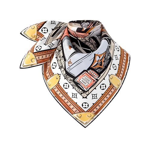 LV Library Square 70 . in Women's Accessories Silk Squares and Bandeaus collections by Louis Vuitton (Product zoom)