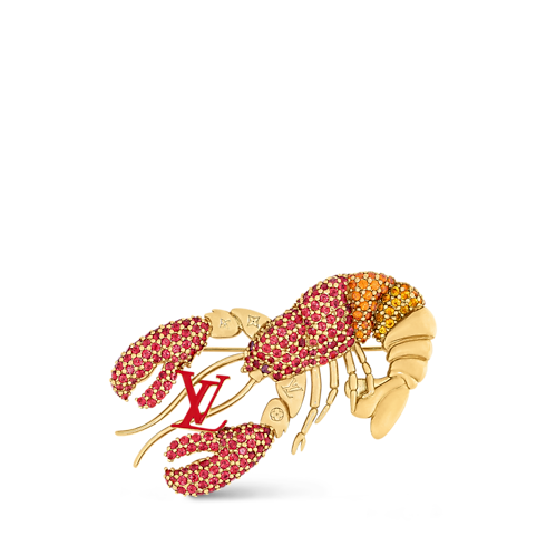 LV Lobster Brooch . in Men's Fashion Jewellery All Fashion Jewellery collections by Louis Vuitton (Product zoom)