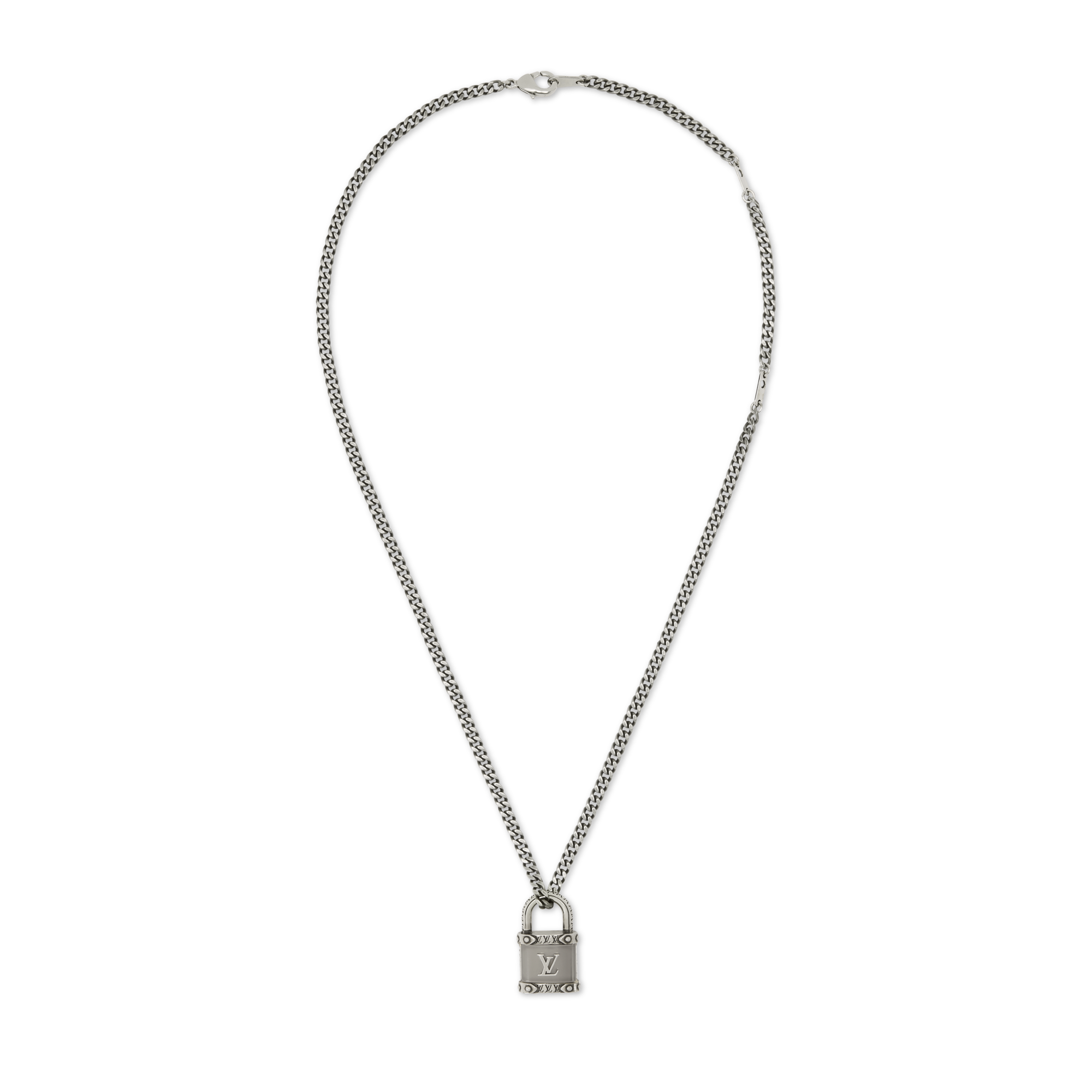 LV Lock Necklace . in Men