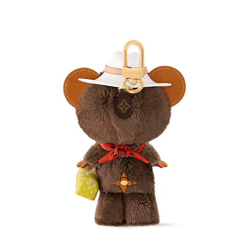 LV Louis Bear Bag Charm . in Men's Accessories Key Holders and Bag Charms collections by Louis Vuitton (Product zoom)