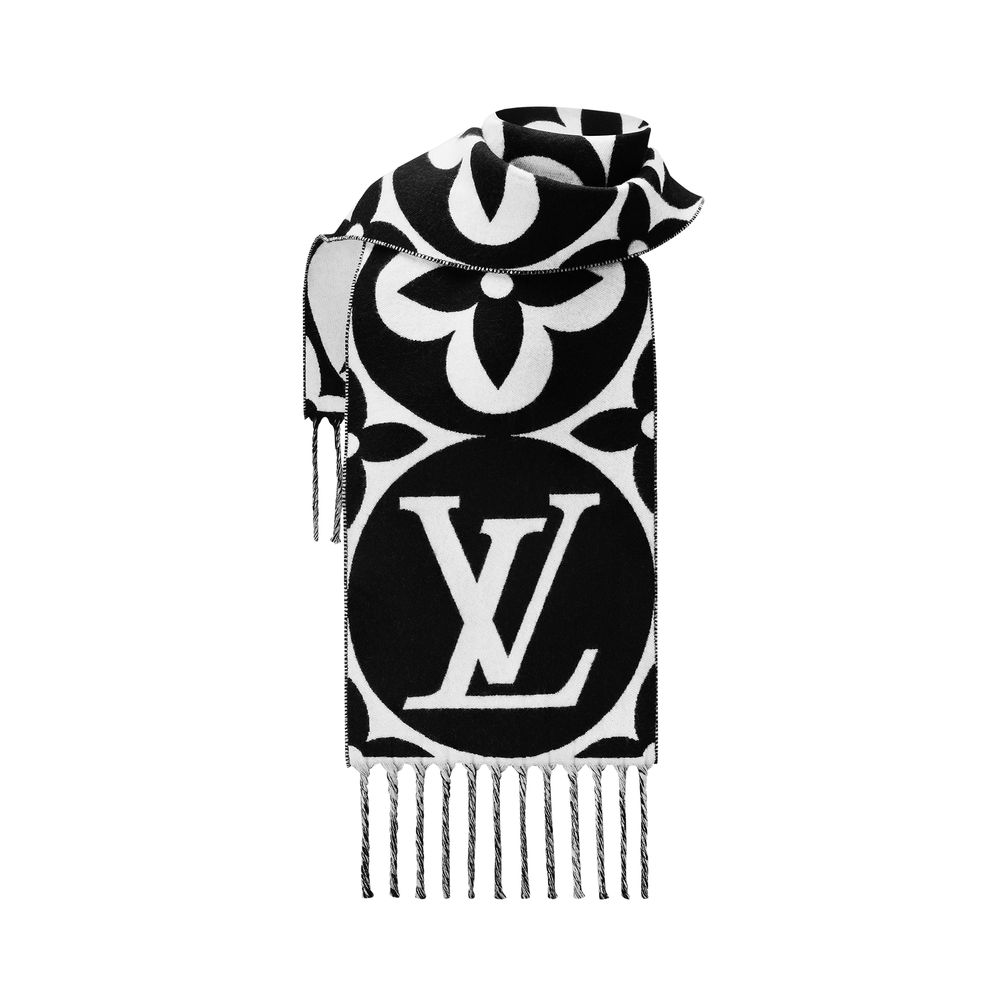 LV Medallion Scarf . in Women