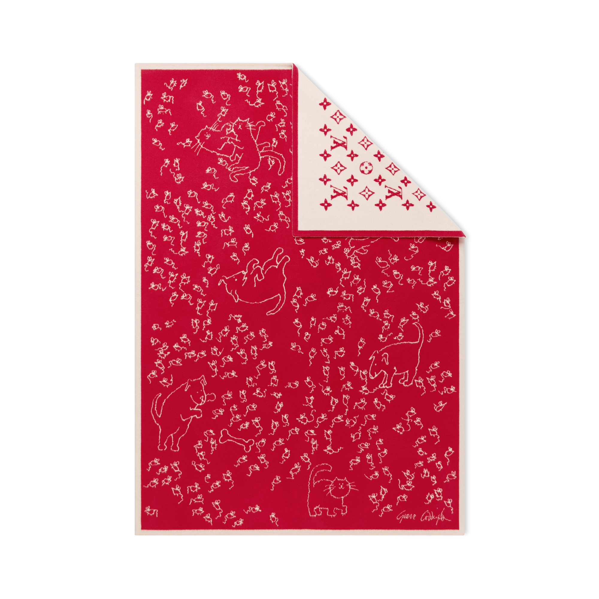 LV Mice Blanket . in Trunks, Travel and Home