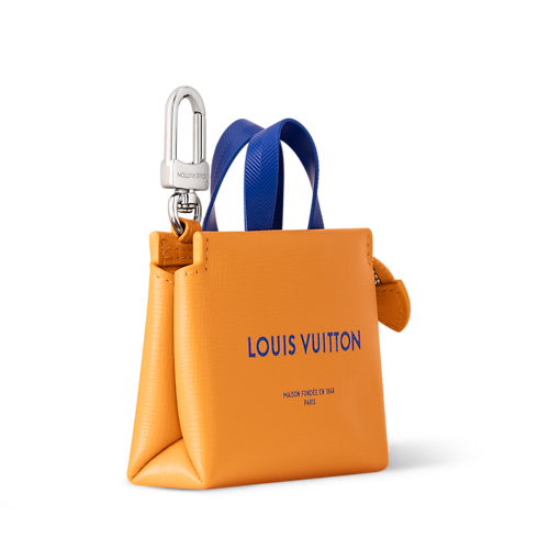 LV Mini Shopper Bag Charm . in Men's Accessories Key Holders and Bag Charms collections by Louis Vuitton (Product zoom)