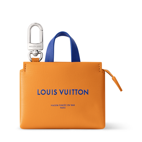 LV Mini Shopper Bag Charm . in Men's Accessories Key Holders and Bag Charms collections by Louis Vuitton (Product zoom)