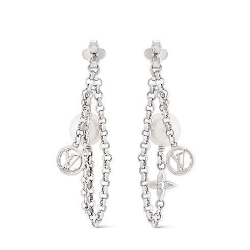 LV Mix Chains Earrings . in Women's Fashion Jewellery All Fashion Jewellery collections by Louis Vuitton (Product zoom)