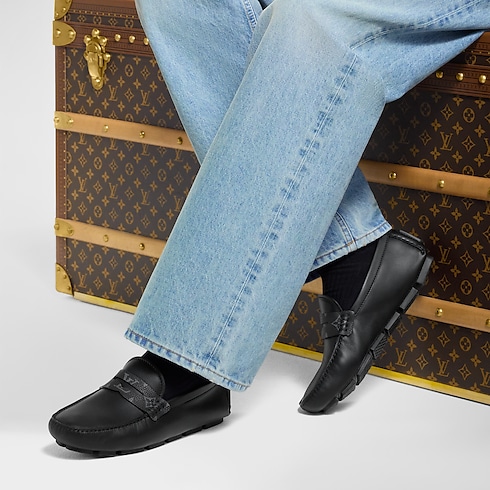 LV Monza Moccasin in Men's Shoes Loafers and Moccasins collections by Louis Vuitton (Product zoom)