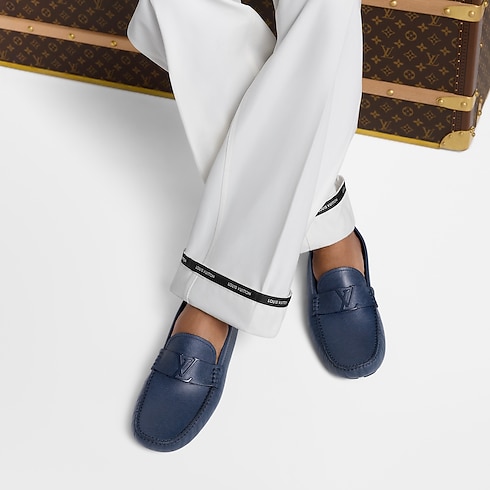 LV Monza Taiga in Men's Shoes Loafers and Moccasins collections by Louis Vuitton (Product zoom)