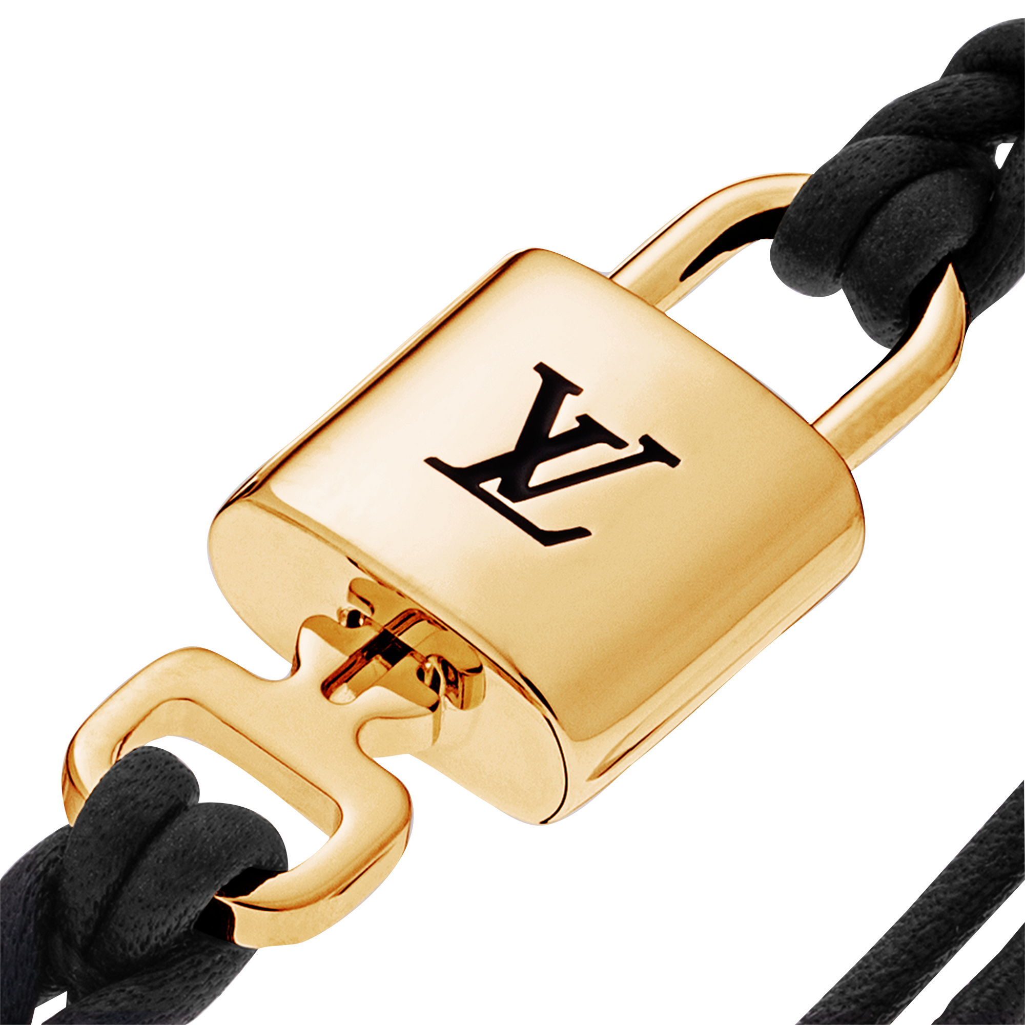 LV Padlock Bracelet Other Leathers in Women