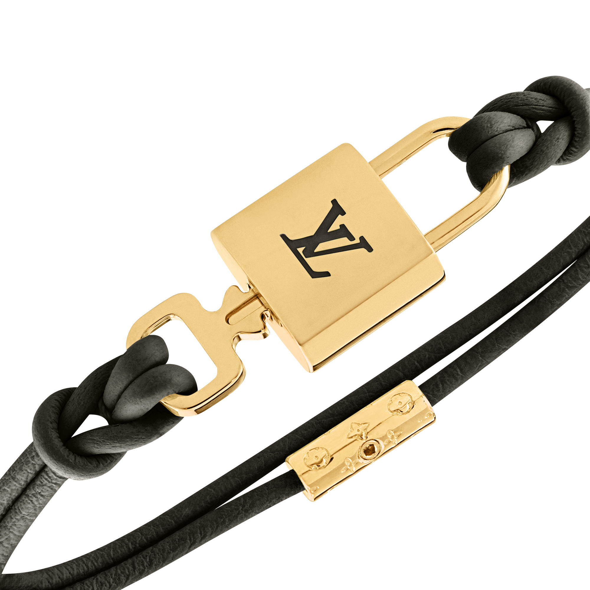 LV Padlock Bracelet Other Leathers in Women