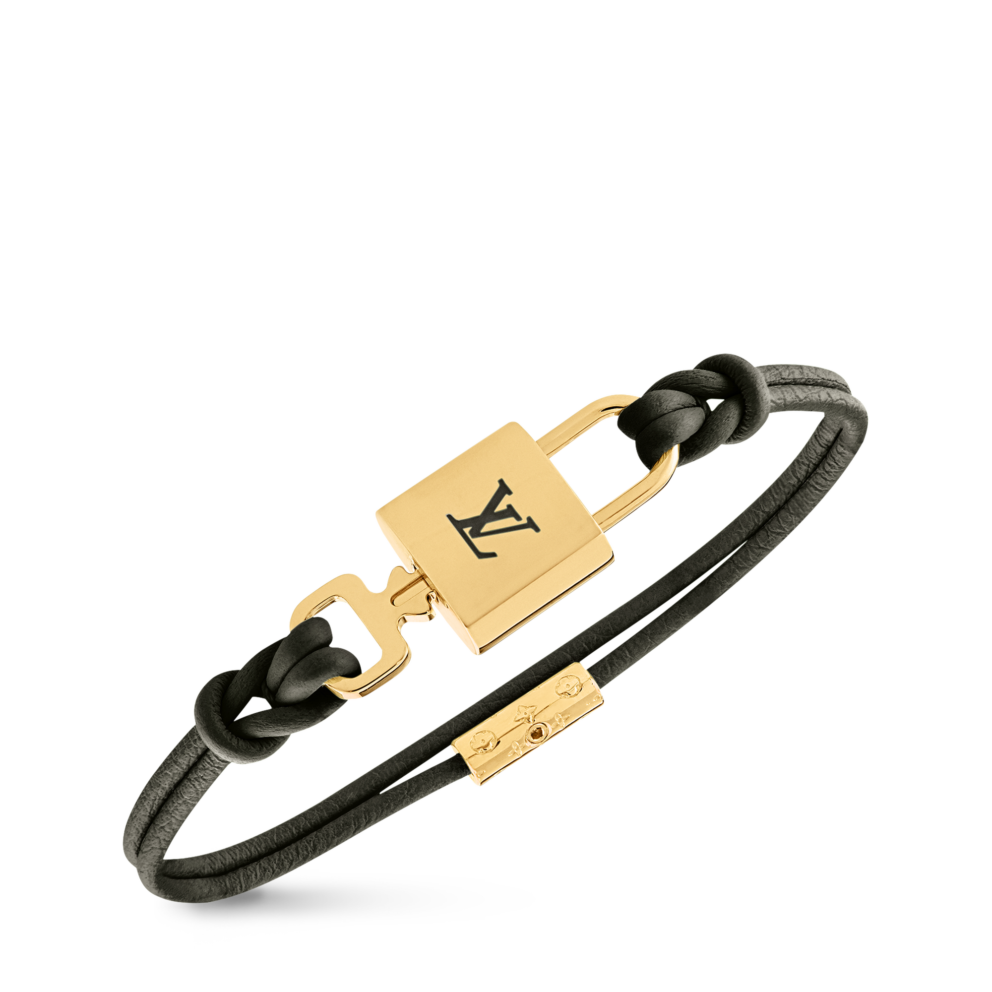 LV Padlock Bracelet Other Leathers in Women