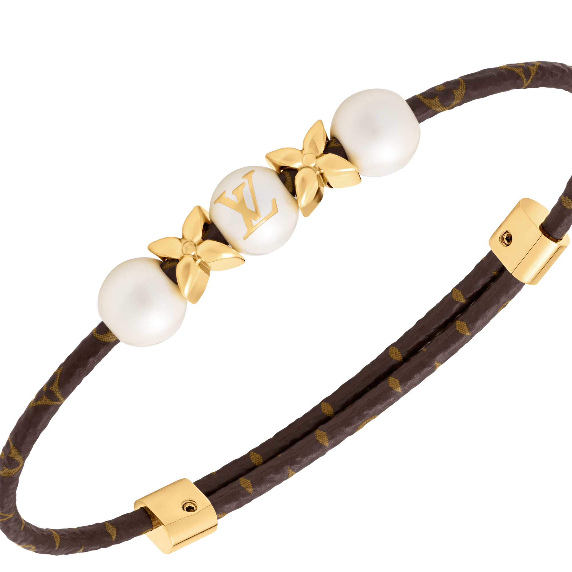 LV Pearls Mix Bracelet Other Leathers in Women