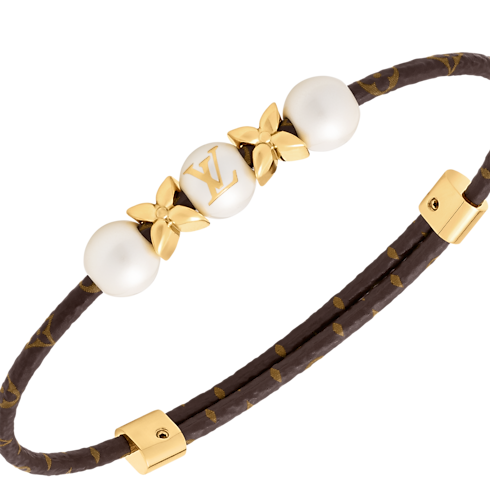 LV Pearls Mix Bracelet Other Leathers in Women's Fashion Jewellery All Fashion Jewellery collections by Louis Vuitton (Product zoom)