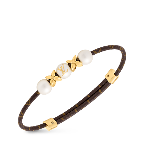 LV Pearls Mix Bracelet Other Leathers in Women's Fashion Jewellery All Fashion Jewellery collections by Louis Vuitton (Product zoom)