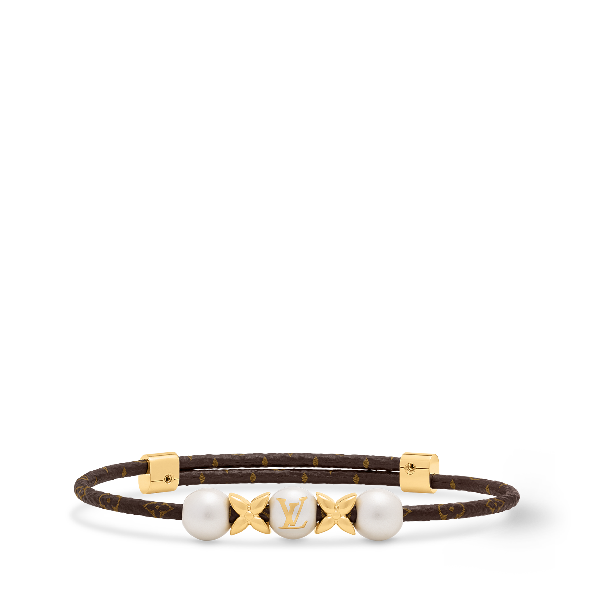 LV Pearls Mix Bracelet Other Leathers in Women