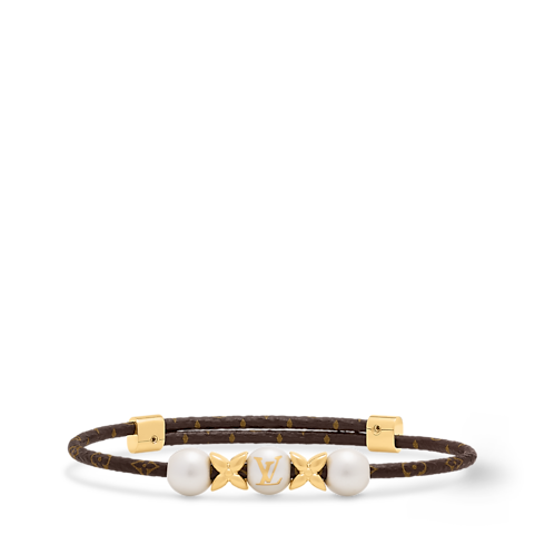 LV Pearls Mix Bracelet Other Leathers in Women's Fashion Jewellery All Fashion Jewellery collections by Louis Vuitton (Product zoom)