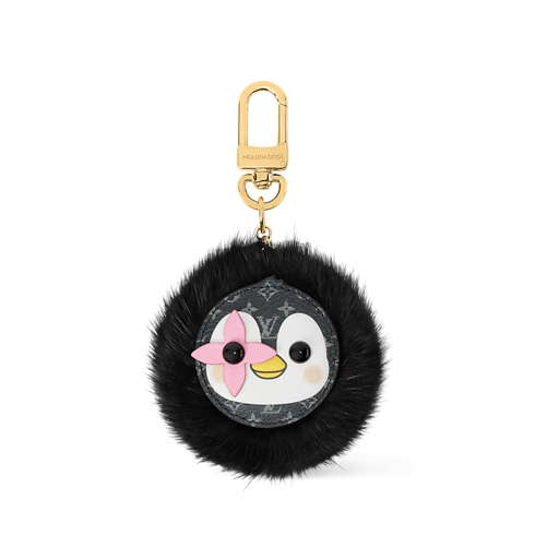 LV Penguin Pompom Bag Charm . in Women's Accessories Key Holders and Bag Charms collections by Louis Vuitton (Product zoom)