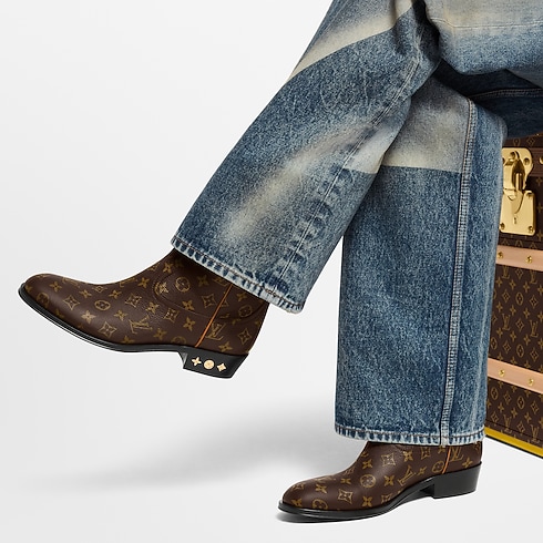 LV Rider Boot in Men's Shoes Boots collections by Louis Vuitton (Product zoom)