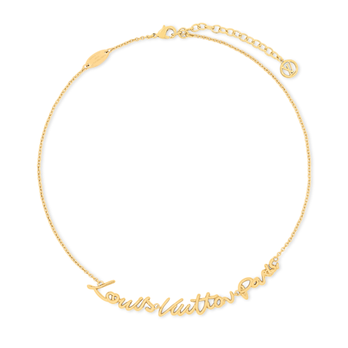 LV Script Necklace . in Women's Fashion Jewellery All Fashion Jewellery collections by Louis Vuitton (Product zoom)