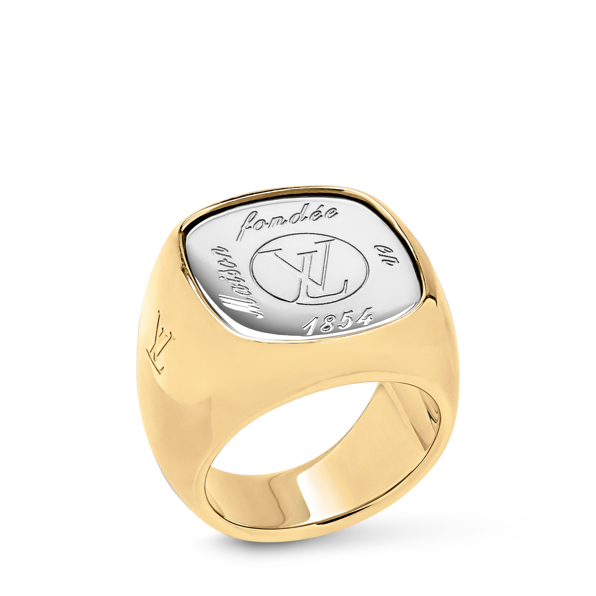 LV Signet Ring . in Women