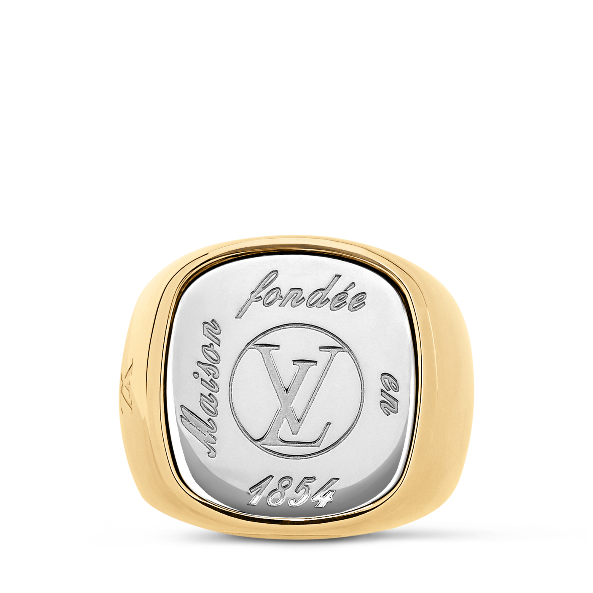LV Signet Ring . in Women