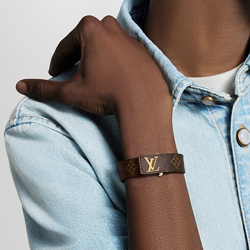 LV Slim Bracelet Monogram in Men's Fashion Jewellery Bracelets for Men collections by Louis Vuitton (Product zoom)