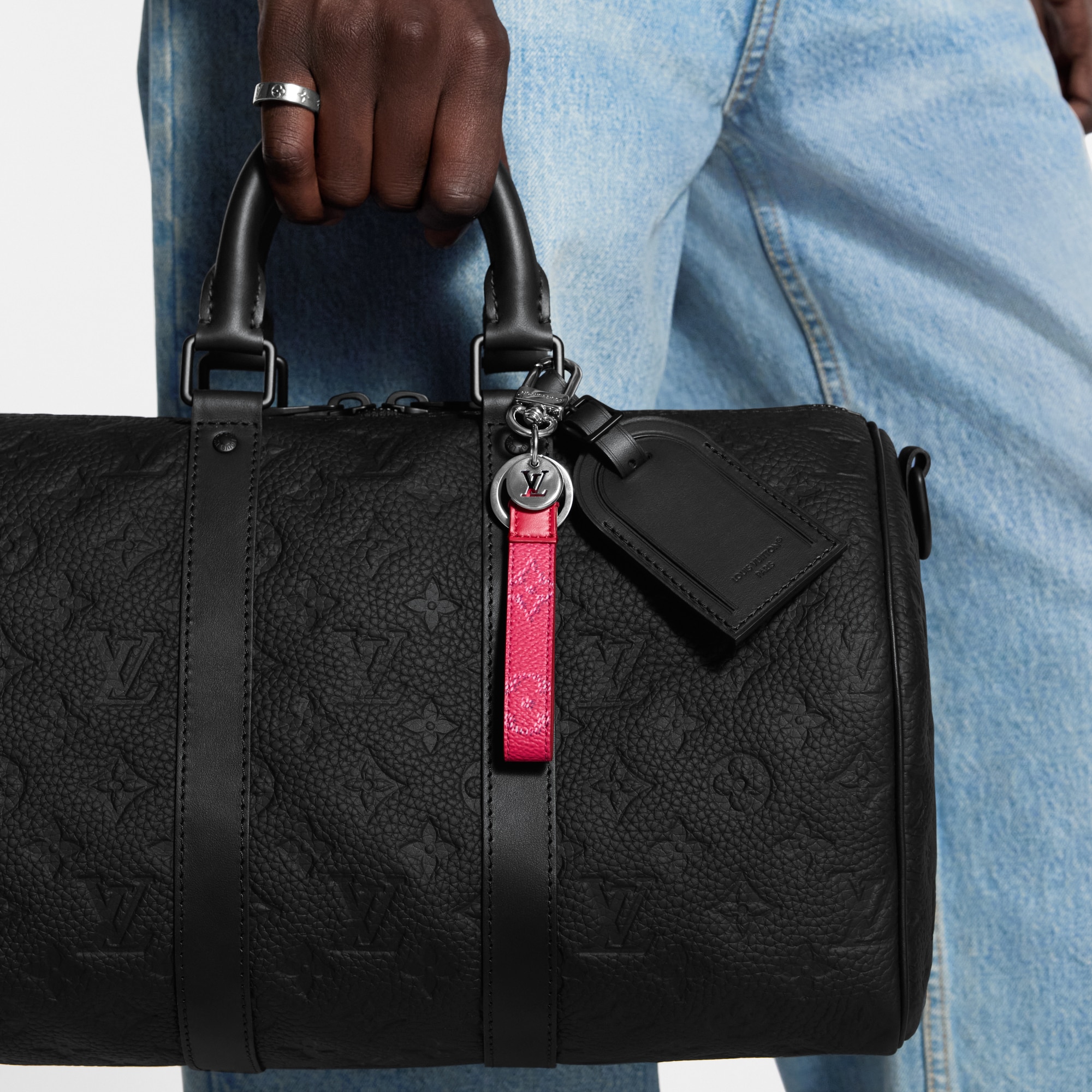 LV Slim Dragonne Key Holder and Bag Charm . in Men