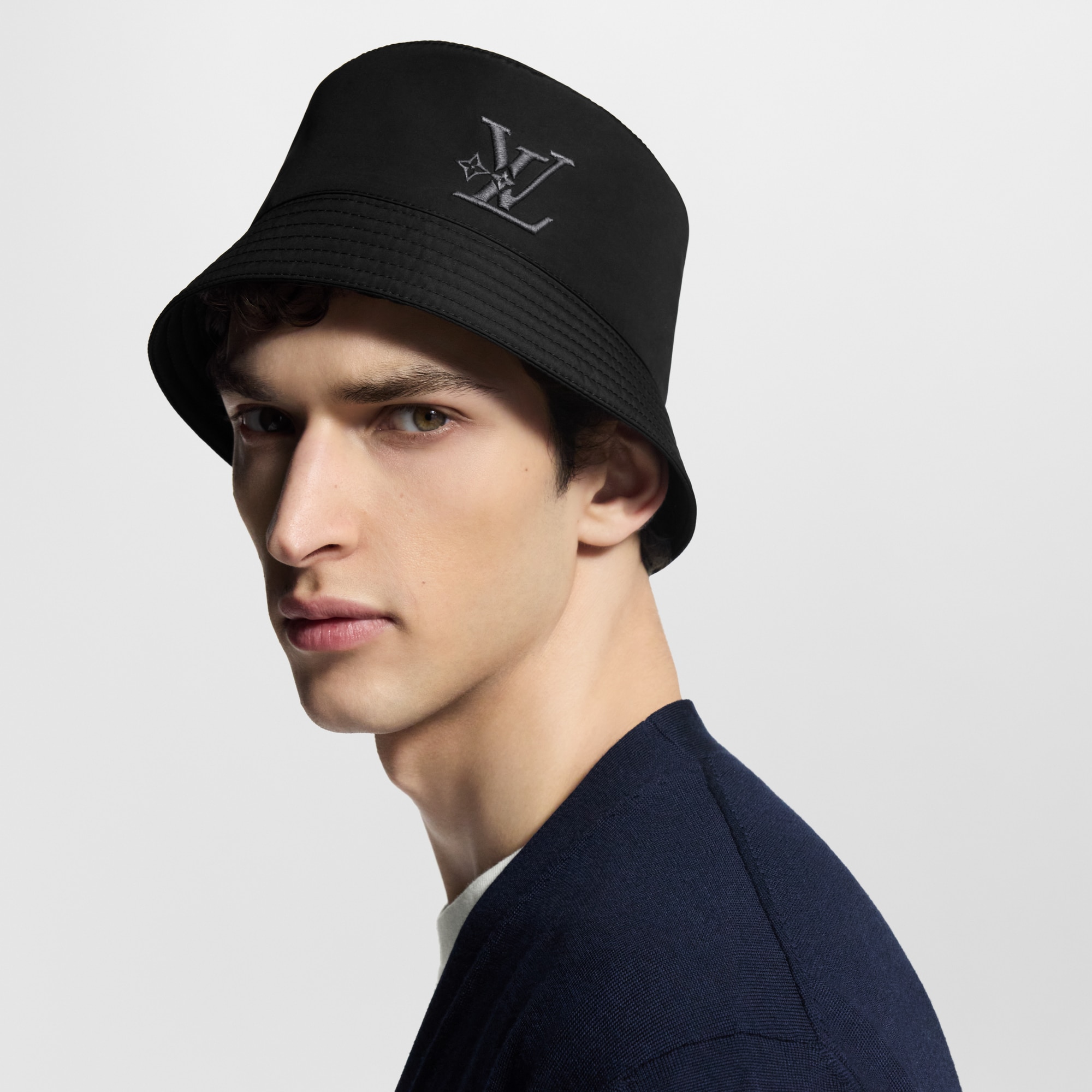 LV Smash Rain Bucket Hat . in Men
