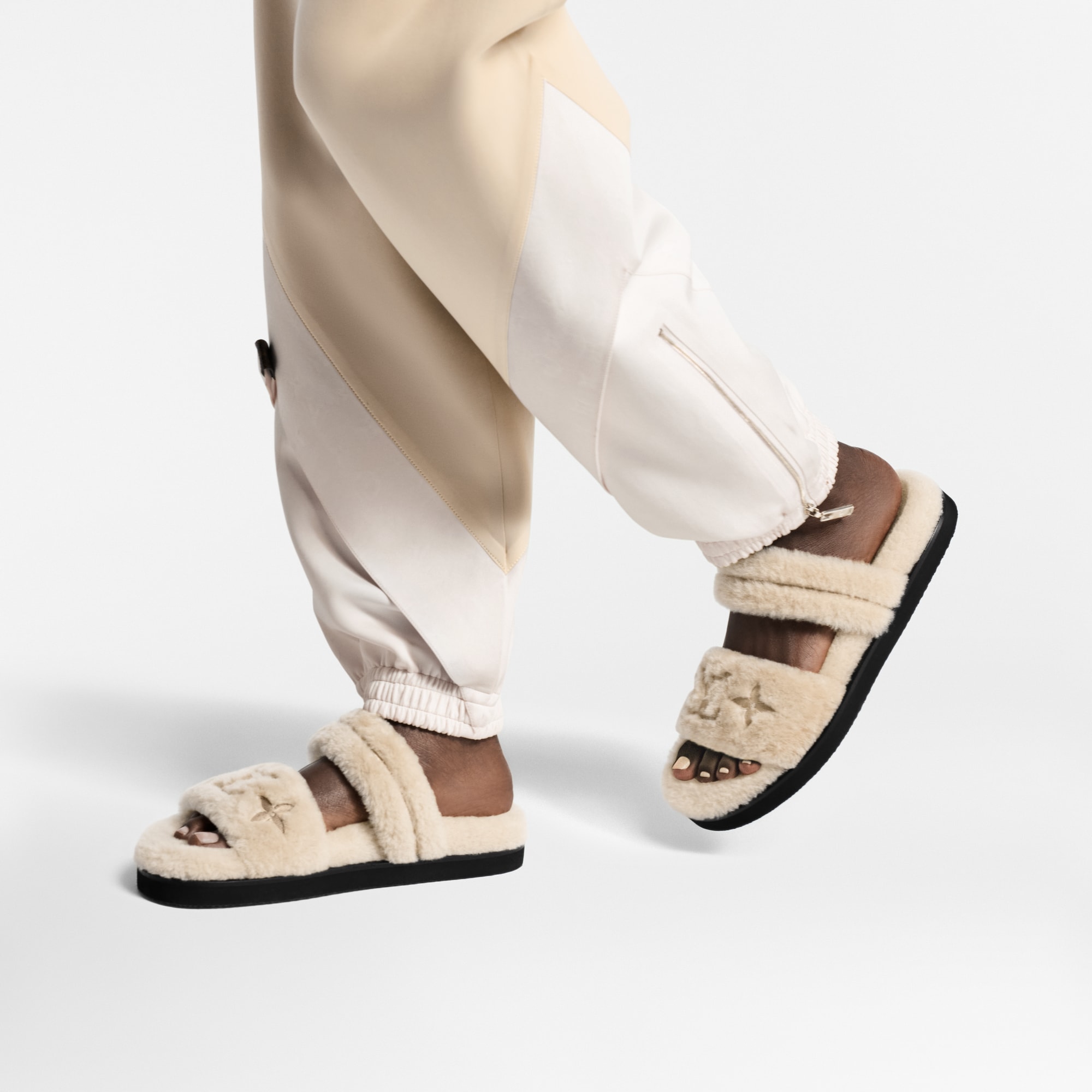 LV Sunset Flat Comfort Mule  in Women