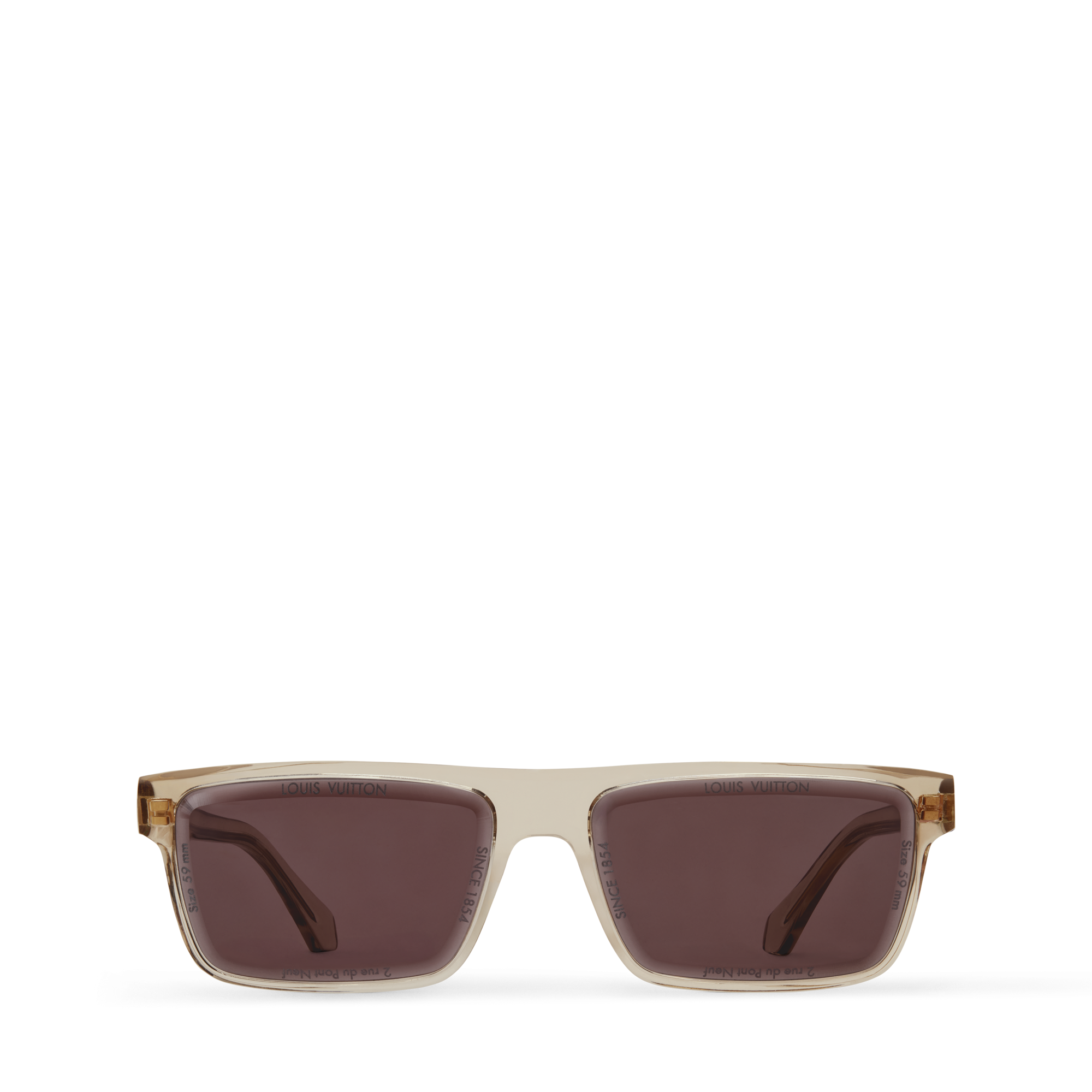 LV Super Vision Daily Low Square Sunglasses . in Men