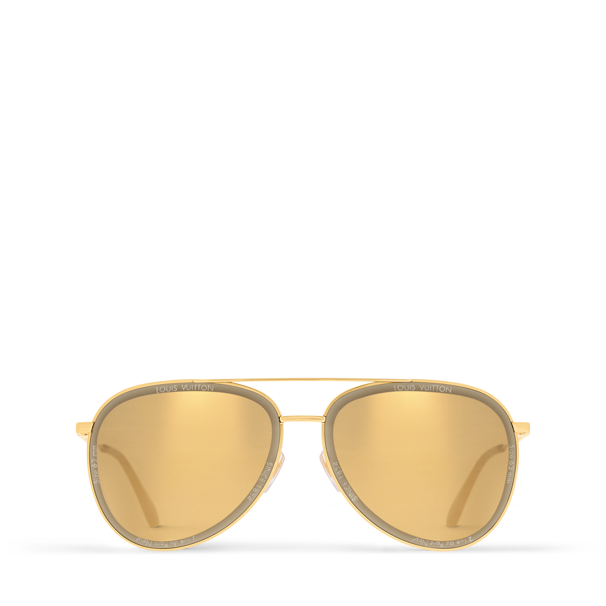 LV Super Vision Metal Pilot Sunglasses . in Men