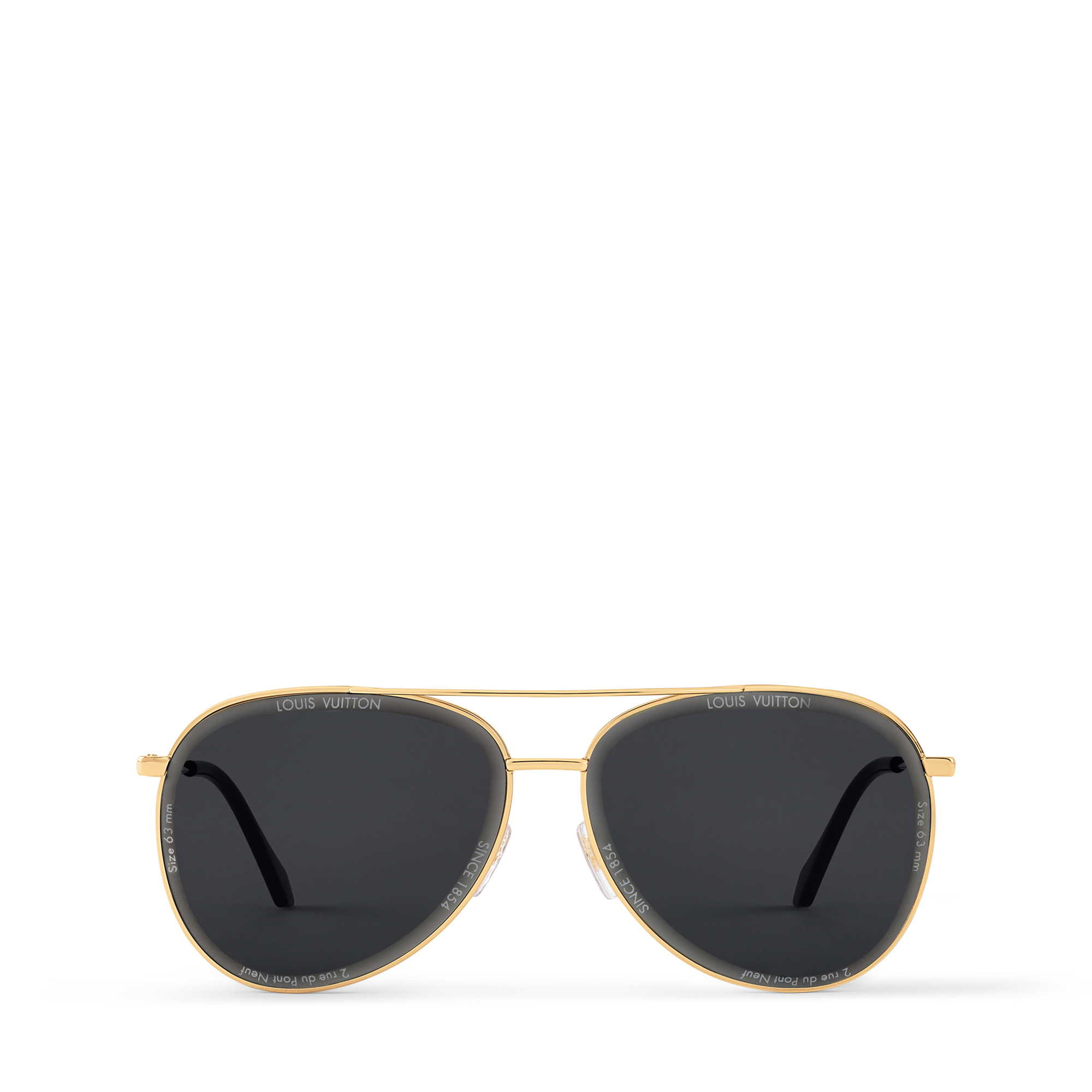 LV Super Vision Metal Pilot Sunglasses . in Men