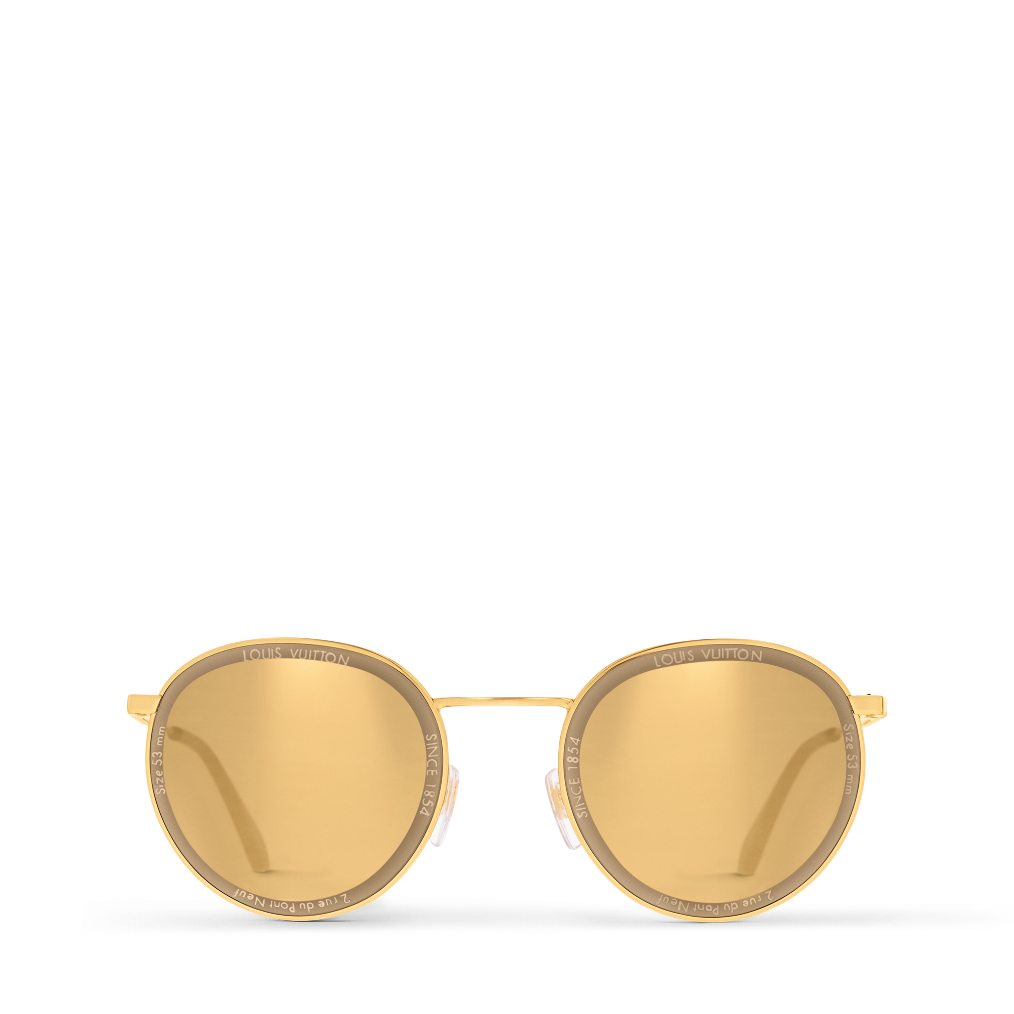 LV Super Vision Metal Round Sunglasses . in Men